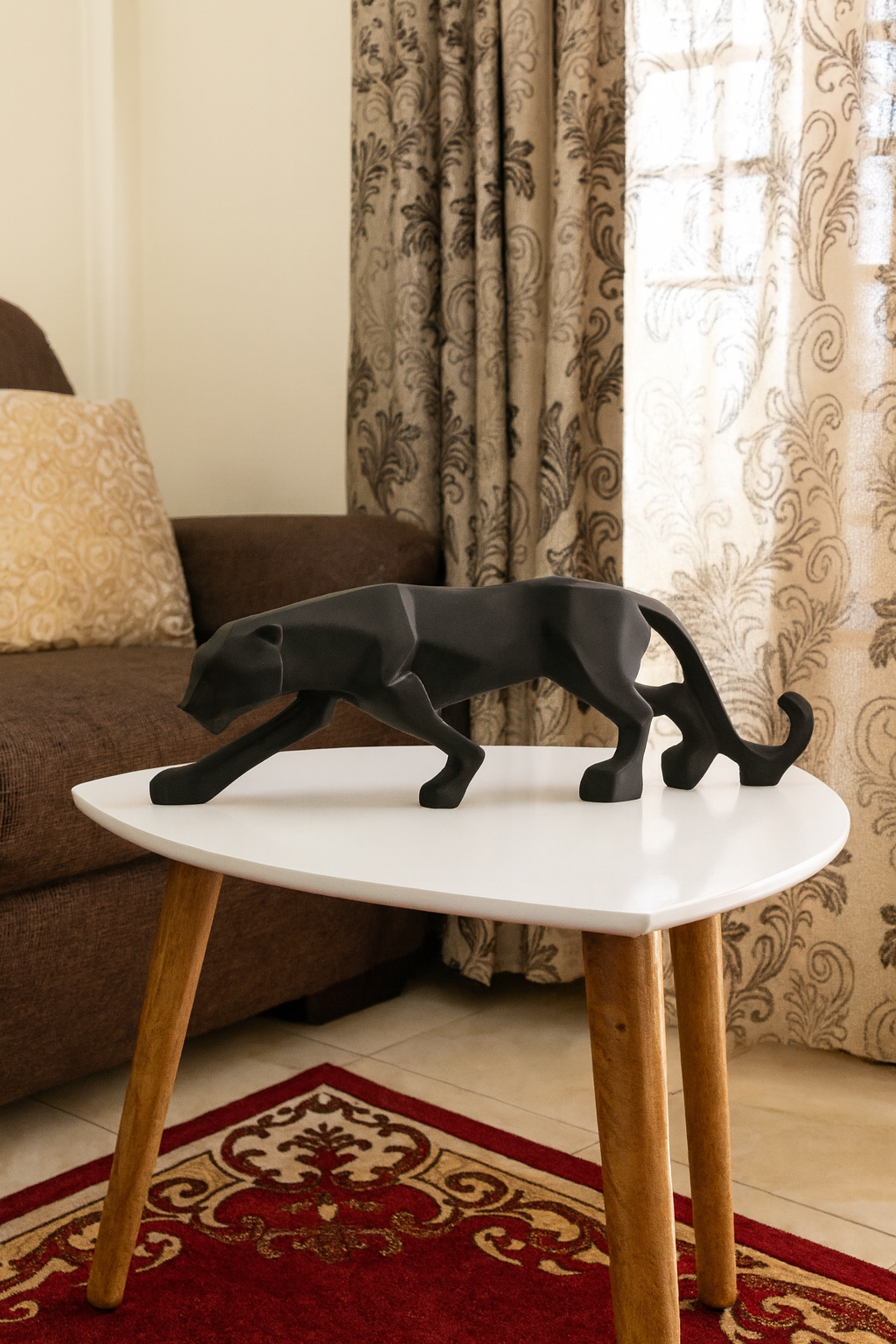 Silent Hunter Panther Sculpture