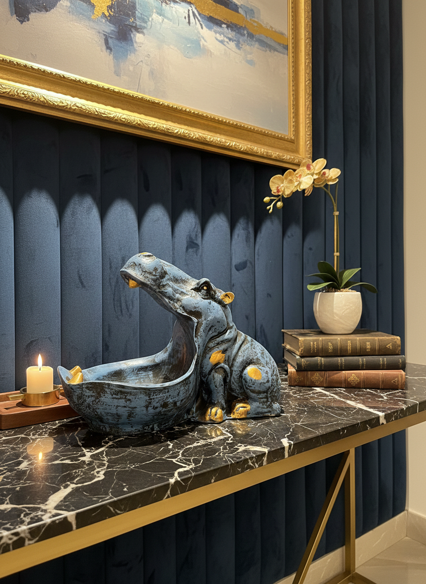 Hippo Bliss Decorative Bowl