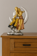 Lovers on the Crescent Moon Showpiece