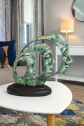 Flow of Faces Art Figurine